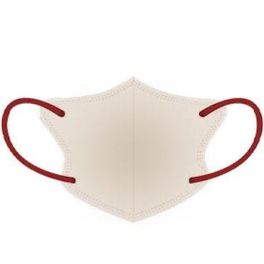 日本製 Airy fit 3D兒童專用高透氣口罩（10片裝｜適合3-4歲｜多色可選）